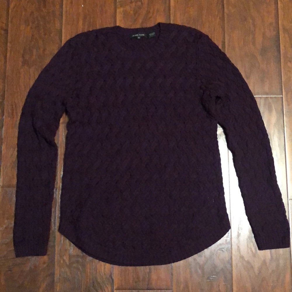 Cable knit sweater